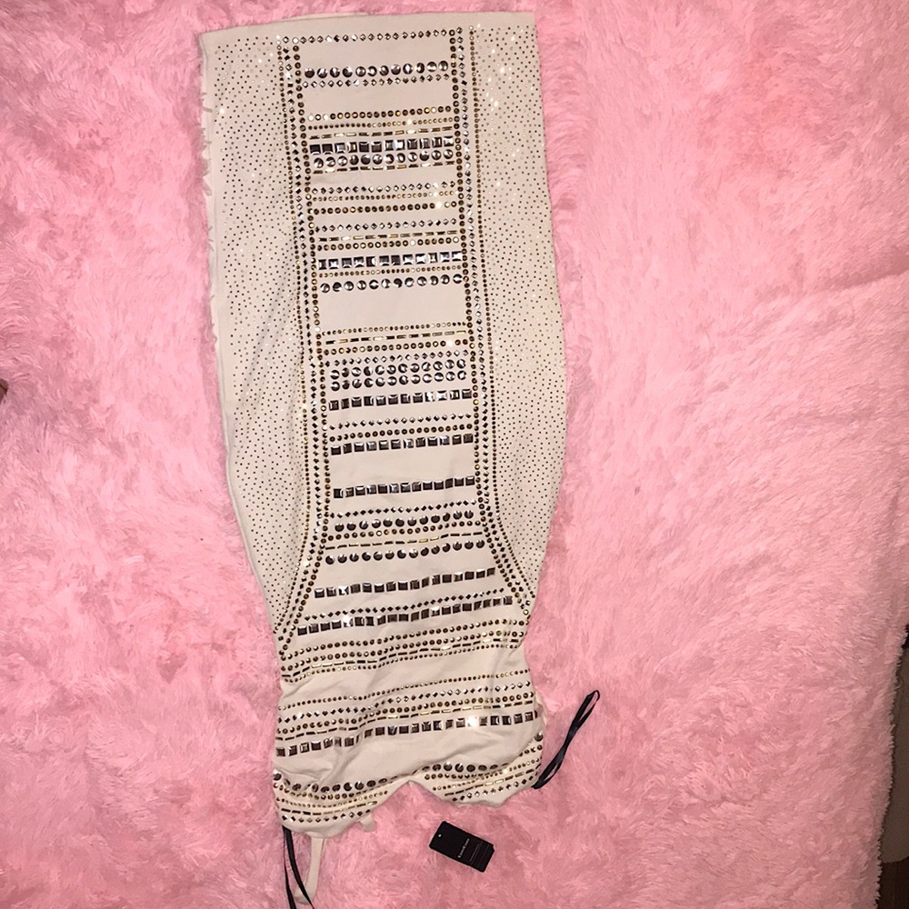 Bebe Embezzled Knee length Dress